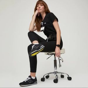 FIGS New Balance 996 Women's Sneakers (Black)